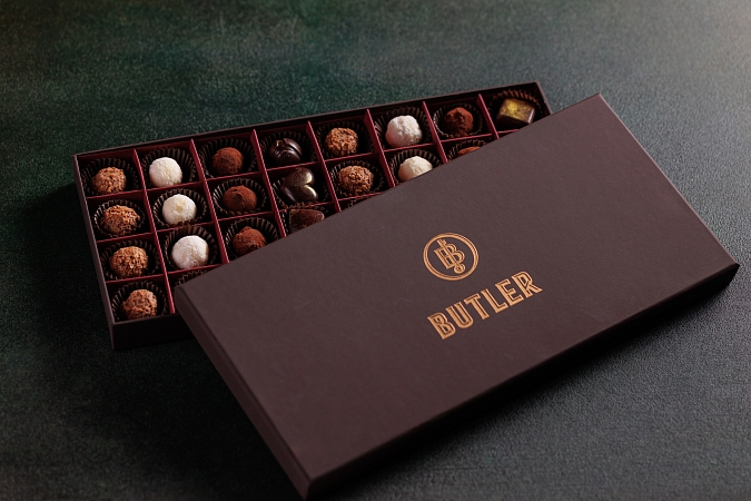 Шоколадные конфеты ручной работы 32шт